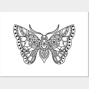 HomeSchoolTattoo Butterfly Posters and Art